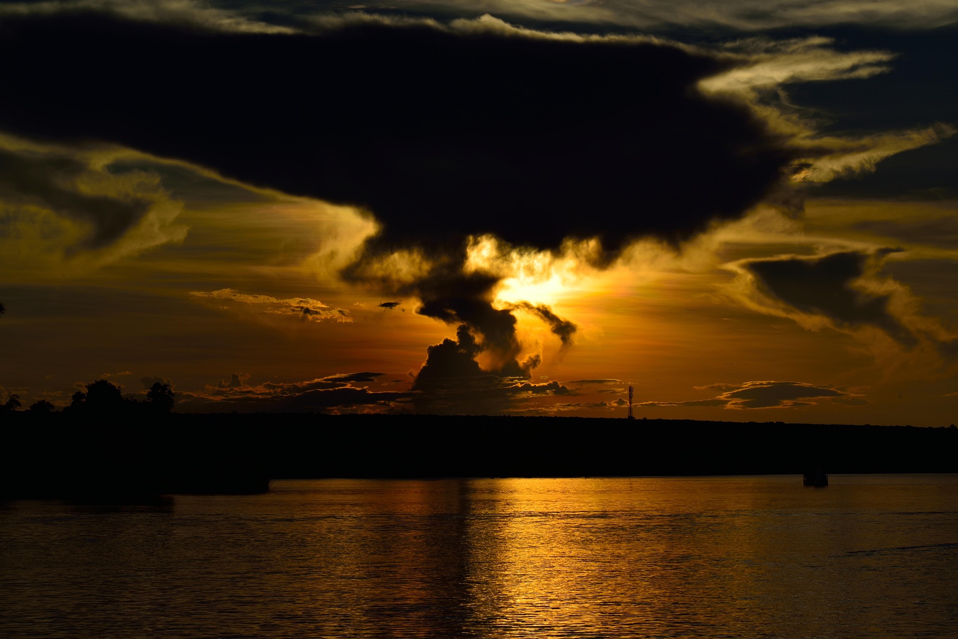 Simakade Zambezi River Sunset